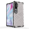 For Xiaomi Mi Note 10/Mi CC9 Pro Shockproof Honeycomb PC + TPU Case(White)