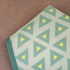 Waterproof Dog Scarf, Green Triangle, XS - Absorbent & Adjustable