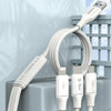 ROMOSS CB251N 66W 8 Pin + USB-C/Type-C + Micro USB 3 In 1 Charging Data Cable (1.2m)