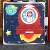 5 PCS KBX-017 Children Wooden Picture Puzzle Baby Early Education Toys(Rocket)