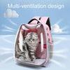 Cat Bubble Backpack Carrier, Black - Transparent Pet Travel Bag