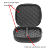 2 PCS HIFI Wire-Controlled On-Ear Headset Bag For Denon AH-MM200(Black)
