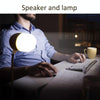 L4 Multifunctional Wireless Charging LED Desk Lamp with Bluetooth 5.0 Speaker(White)