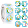 Easter Bunny Egg Cartoon Decoration Sticker, Size: 2.5cm / 1 Inch(HA091)