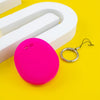 For Tamagotchi Uni (2023) Pet Game Machine Silicone Protection Case(Luminous Rose Red)