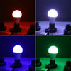 A60 E27 5W 16 Color Magic LED RGB Bulb Light with 24-keys Remote Control