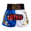 ZhuoAo Muay Thai/Boxing/Sanshou/Fighting Shorts for Men and Women, Size:XL(Black Waist Stitching)