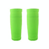 Sweat-Absorbing Breathable Insert Socks Calf Guard Socks Football Protective Gear(Green L)