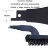Rust Removal Grinding Tools Electric Steel Wire Nylon Brush Cleaning Set, Specification: Nylon+Steel Brush Head