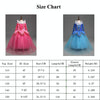 Girls Dress Halloween Cosplay Sleeping Beauty Princess Dresses Christmas Costume Party Children Kids Clothing, Size:110cm(Pink)
