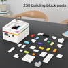 BuildMoc Interlocking Block Toys Rainbow Road Decryption Box