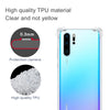 For Huawei P30 Pro Four-Corner Anti-Drop Ultra-Thin Transparent TPU Phone Case(Transparent)