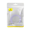 Baseus Pudding Series 20W Type-C to 8 Pin Fast Charging Data Cable, Length:1.2m(Purple)
