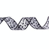 5m Halloween Decoration Gold-stamped Cartoon DIY Bow Ribbon(Black Skeleton)