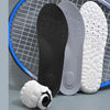 1pair Thickened Arch Support Cushioning Shock Absorbent Sweat Anti-Odor Breathable Insoles, Size: 35-36(Black)