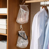 Wall Hanging Storage Bag Drying Underwear Mesh Pocket Cosmetic Storage Hanging Bag, Model: Without Lace