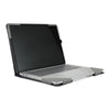 For Microsoft Surface Laptop Studio 2 Cotton Cloth Texture Leather Laptop Protective Case(Light Grey)