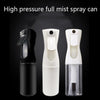 Hairstylist Spray Bottle High Pressure Fine Mist Makeup Spray Bottle, 160ML(Transparent)
