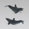 3 PCS Simulation Marine Animal Model Ornaments Happy Dolphin
