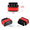 KONNWEI KW903 Bluetooth 5.0 OBD2 Car Fault Diagnostic Scan Tools Support IOS / Android(Black Red)