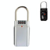 Wall Mounted Key Safe Box - 4 Digit Combination - Silver