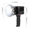 PULUZ 60W Studio Video Light 2500K-6500K Dual Color Temperature Professional Photography Fill Light (Black)