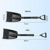 Vehicle-mounted Winter Enlarged Detachable Snow Shovel(Black)
