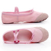 Flats Soft Ballet Shoes Latin Yoga Dance Sport Shoes for Children & Adult(Pink)