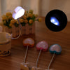 Mini Love Heart Clip LED Book Light Lamps Reading Book Desk Lamp Keyboard Light Eyes-Protect Energy Save Night Lights(Blue)