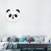 Cartoon Wall Clock Acrylic Clock Panda Simple Home Wall Clock