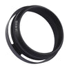 49mm Metal Vented Lens Hood for Fujifilm X100(Black)