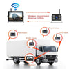 7 Inch Digital Wireless Reversing Image 1080P Video System Truck Monitoring Driving Recorder 2 Division+2 Night Video Camera