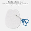 090 Thin Felt Forefoot Pad Anti-wear Shoe Sticker Pads(White)