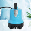 12W Aquarium Gravel Cleaner Pump, 600L/h Bottom Suction, EU Plug