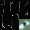 10m String Decoration Light , For Christmas Party, 100 LED, 8 Display Modes,  AC 220V(White)