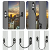 Children High-rise Anti-fall Safety Lock Window Push Limiter, Color: White (Thick)