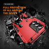 For Samsung Galaxy S25+ 5G TPU + PC Shockproof Protective Phone Case(Red + Black)