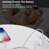 Original US Socket Plug USB Charger(White)