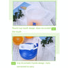 2 PCS YZ025 600ml Multifunctional Transparent Water Cup(Blue)