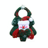 Christmas Ornaments Christmas Tree Three-dimensional Non-woven Fabric Pendant(Snowman)