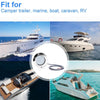 Ship / Yacht 10-30V 90LEDs Waterproof Stainless Steel Underwater Light (Green Light)