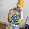 Kindergarten Children Cute Cartoon Backpack School Bag(Rose Red)