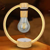 Magnetic Levitation Light Bulb Table Lamp Desktop Ambient Luminous Night Light, Specification: UK Plug(Light Color)
