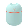 USB Mini Desktop Colorful Night Light Car Humidifier, Spec: 250ml (Y-Blue)