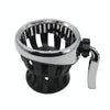 Motorcycle Drinking Holder Cup for Honda GL1800(Silver)