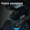 X6 Helmet Bluetooth Headset Wireless Waterproof Moto Handsfree Stereo Headphone(Hard Pipe Wheat)