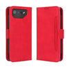 For ASUS ROG Phone 7 Skin Feel Calf Texture Card Slots Leather Phone Case(Red)