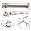 Car Modification 6.0L Turbocharged Diesel Engine Valve Cooler Bypass Removal Kit