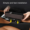 1 Pair Car Multi-functional Seat Crevice USB Storage Box(Wine Red)