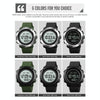 SKMEI 1728 Muslim Worships Watch Multifunctional Reminder Prayer Direction Compatriots Watch, Style:Steel Circle Edition(Black Black Machine)